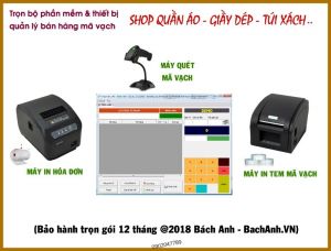 Bộ bán hàng DẦY/GIÉP - QUẦN ÁO/TÚI XÁCH - MỸ PHẨM - KÍNH - SỮA/BÁNH NGỌT