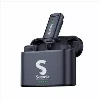 Sotanic Black 120 Professional - Micro Thu Âm Không Dây Cài Áo Dành Cho Điện Thoại