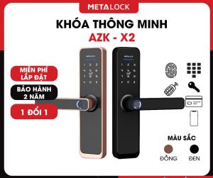 Khoá Vân Tay Cửa Gỗ AZK-X2