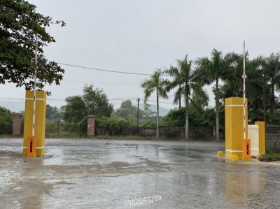 Lắp Barrier CPM200 của hãng ZKteco Cho Công Ty Sản Xuất Vật Liệu Xây Dựng Quảng Bình