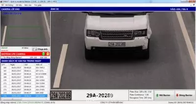 GIẢI PHÁP ĐẾM  LƯỢT XE Ô TÔ RA VÀO BẰNG CAMERA  CÔNG NGHỆ AI