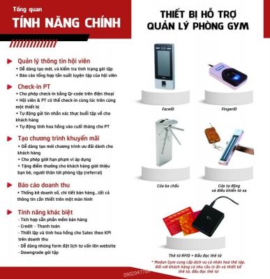 Phần mềm Quản Lý Phòng Gym - YoGa - Hồ Bơi