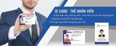 Dịch vụ in thẻ nhưa PVC – thẻ chip từ tại Đà nẵng & Miền Trung