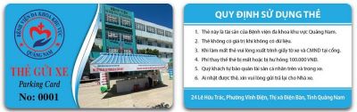Dịch vụ làm thẻ giữ xe