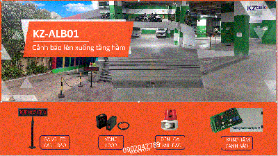 Giải Pháp Cảnh Báo Xe Ô tô Lên Xuống Tầng Hầm