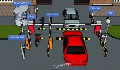 Thiết Kế, Thi Công Máy Giữ Xe Thông Minh Bằng Thẻ Từ tại Quảng Nam – Quảng Ngãi